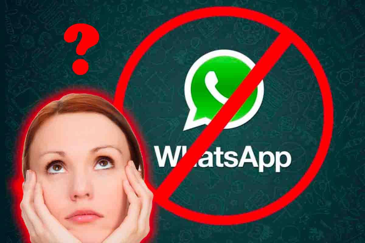 WhatsApp bloccato 