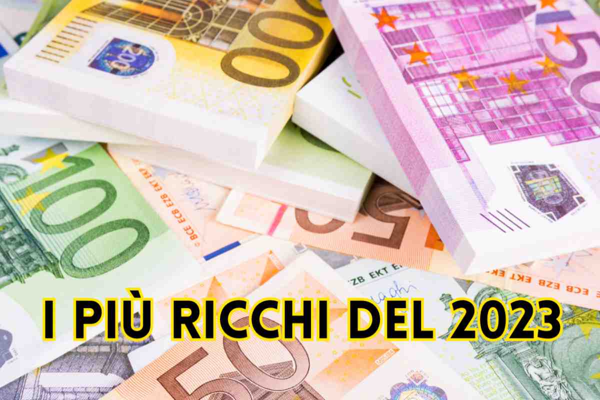 Più ricco Italia 2023: classifica
