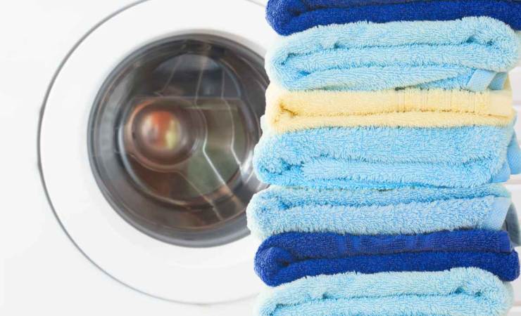 Asciugamani puliti e profumati: nuovo metodo