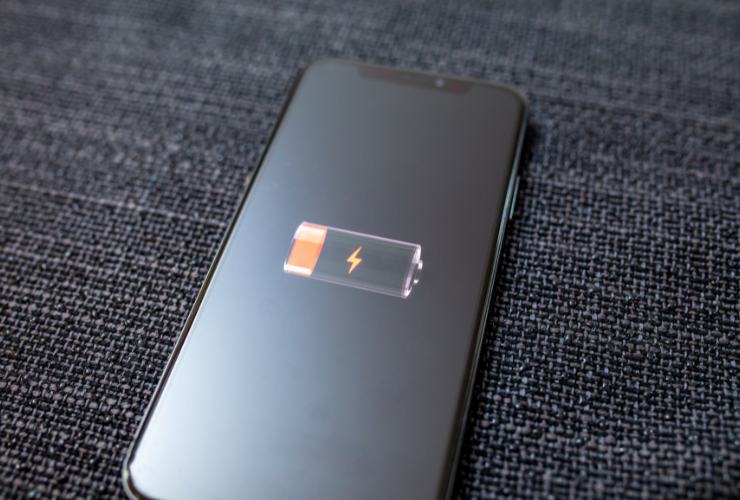 Batteria telefono Samsung: durare 15% più