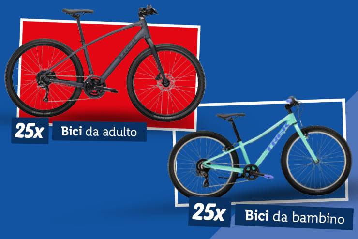 Biciclette concorso Lidl Plus