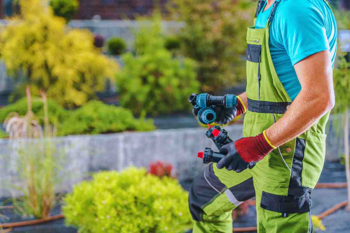 Sistema irrigazione goccia casa