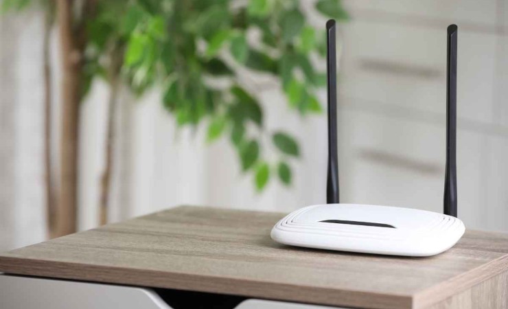 Posizionare router connessione Wi-Fi veloce