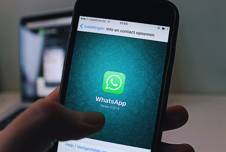 Smartphone WhatsApp: lista